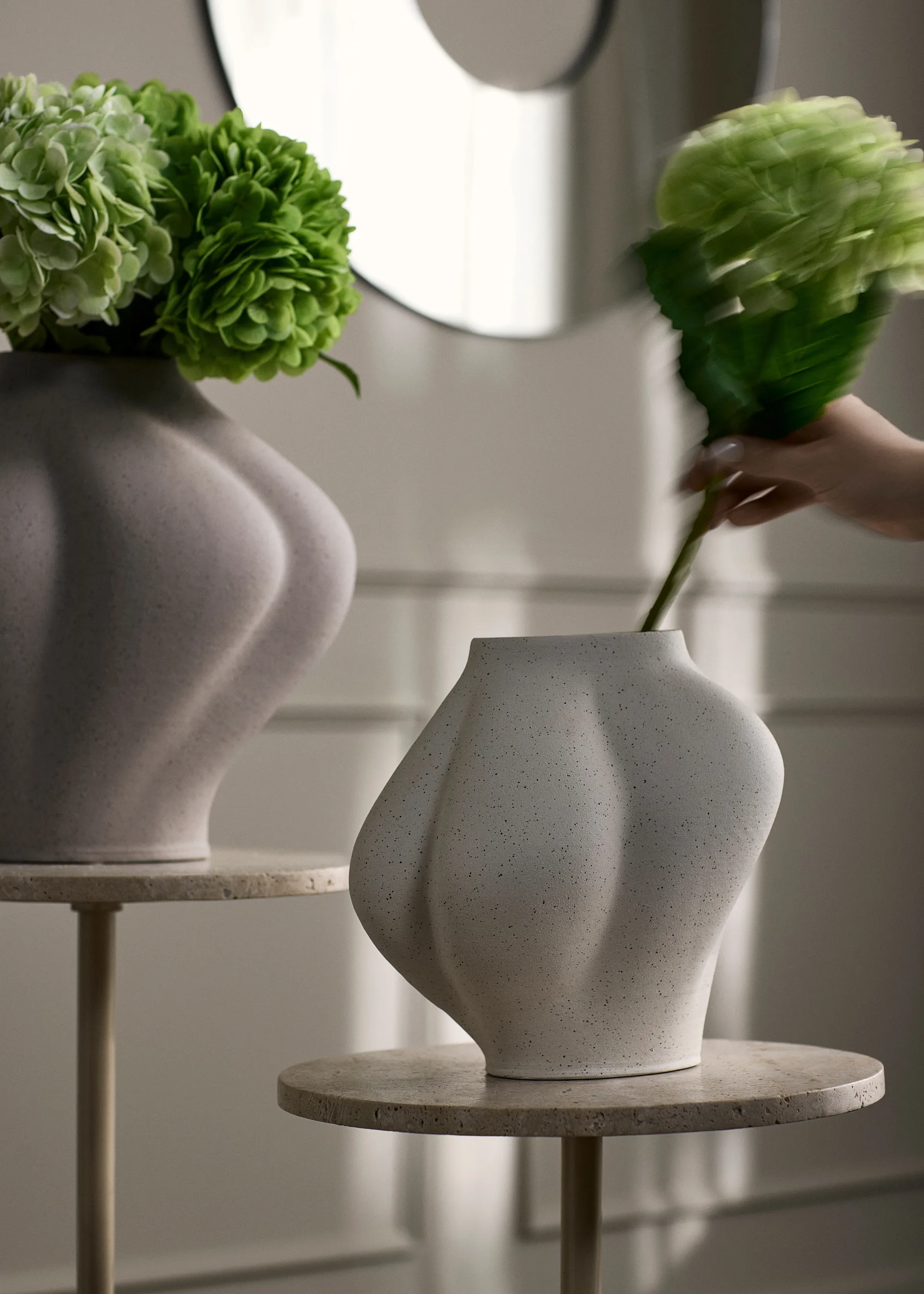 Saltare vas, Cream, Ø15x25 cm AYTM