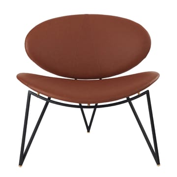 Semper loungestol - Black-cognac - AYTM