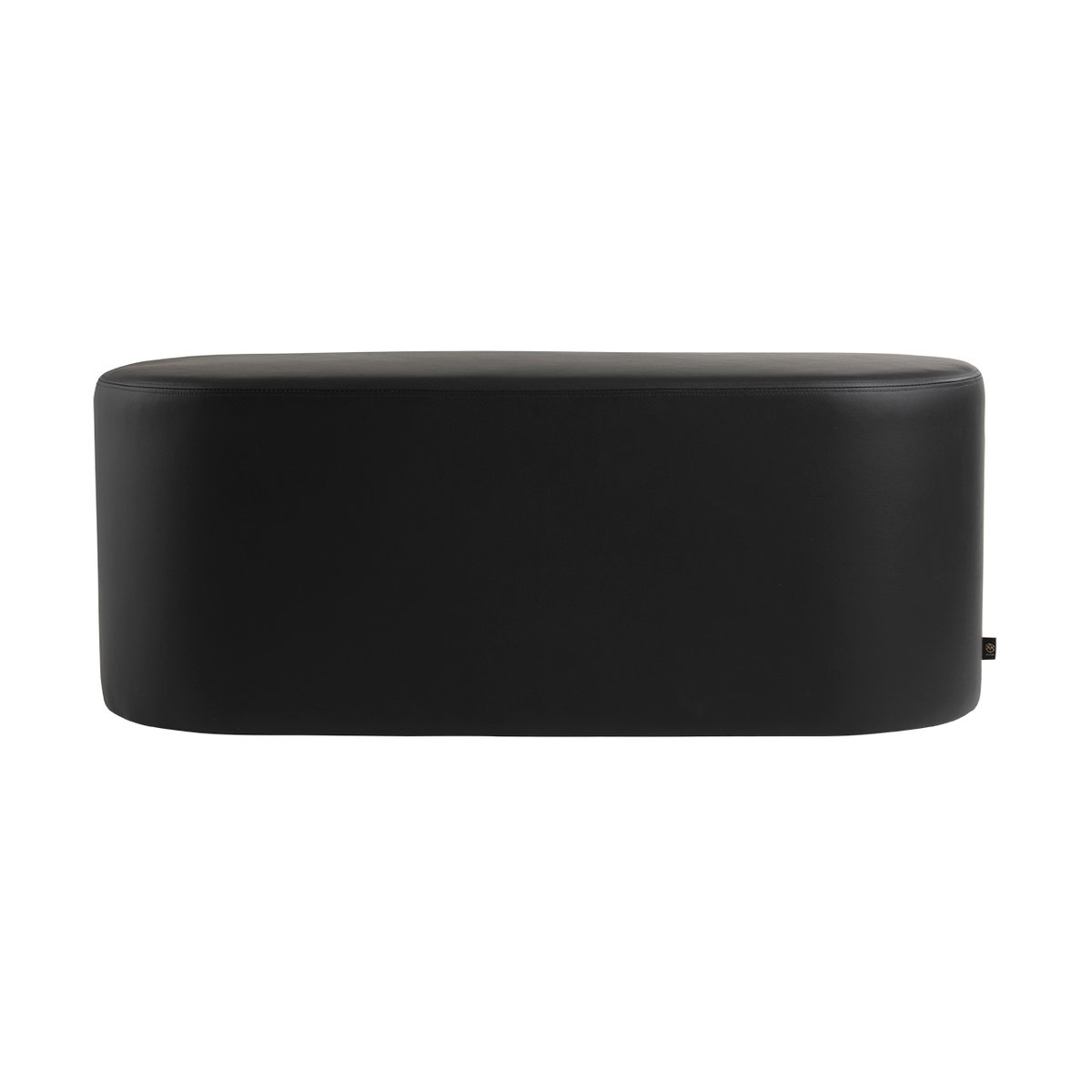 AYTM Sessio sittpuff 45x110 cm Svart | Skandinavisk Design | Sittpuffar | Svart