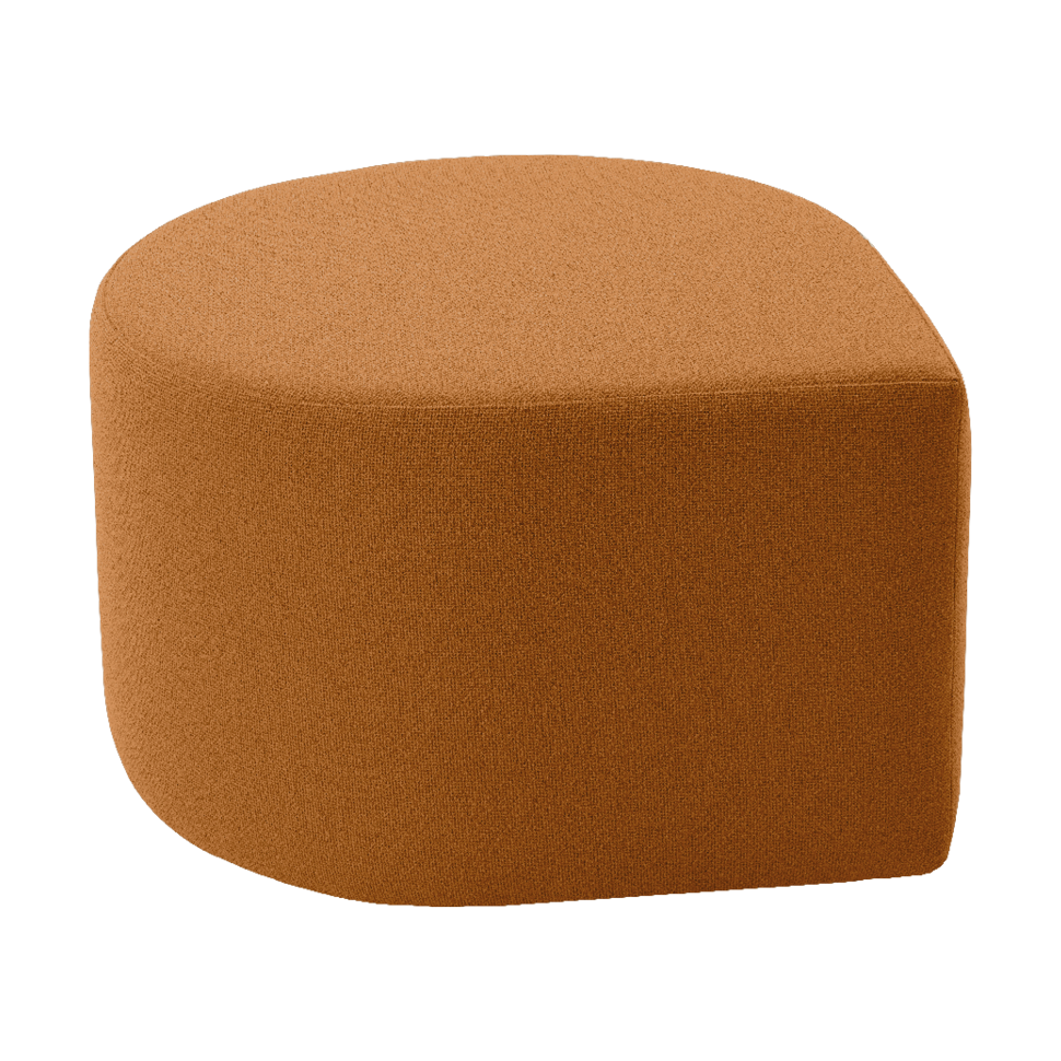 AYTM Stilla puff Amber | Skandinavisk Design | Sittpuffar | Gul