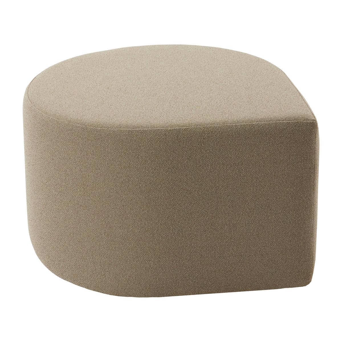 AYTM Stilla puff bouclé Taupe | Skandinavisk Design | Sittpuffar | Beige