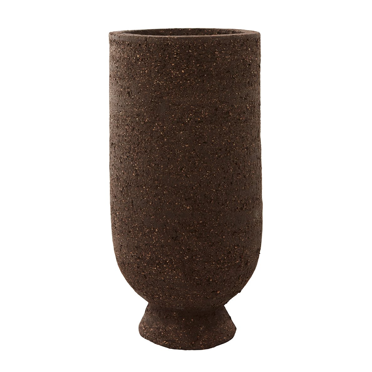 AYTM Terra kruka-vas 13 cm Java brown | Skandinavisk Design | Krukor | Brun
