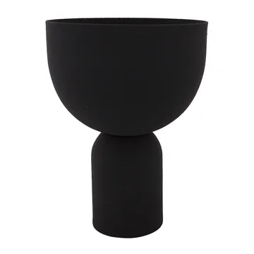 Torus kruka Ø17 cm - Black-black - AYTM