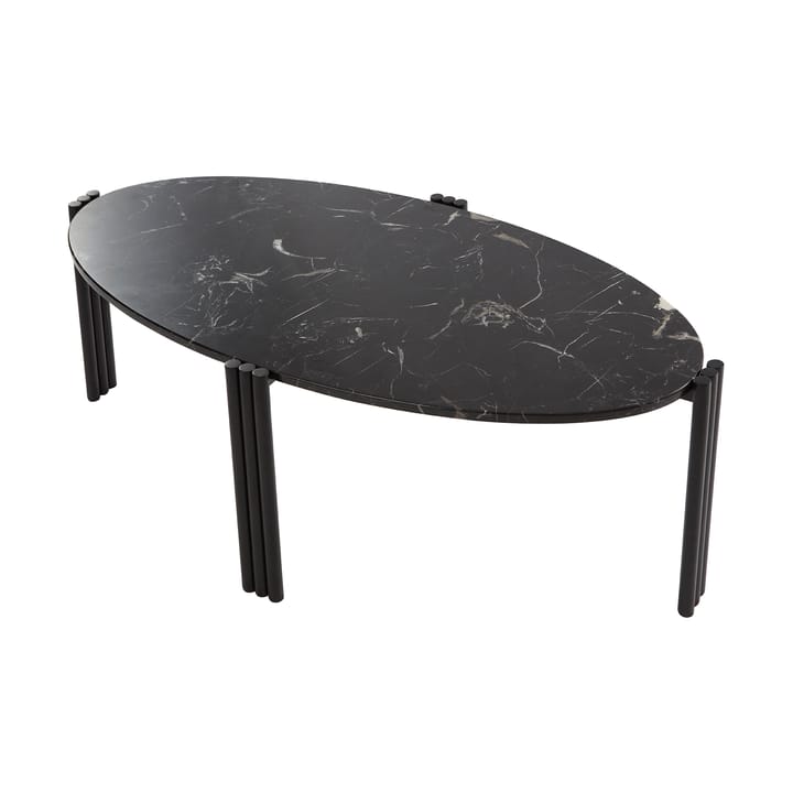 Tribus soffbord oval 92,4x47,6x35 cm, Black-black AYTM