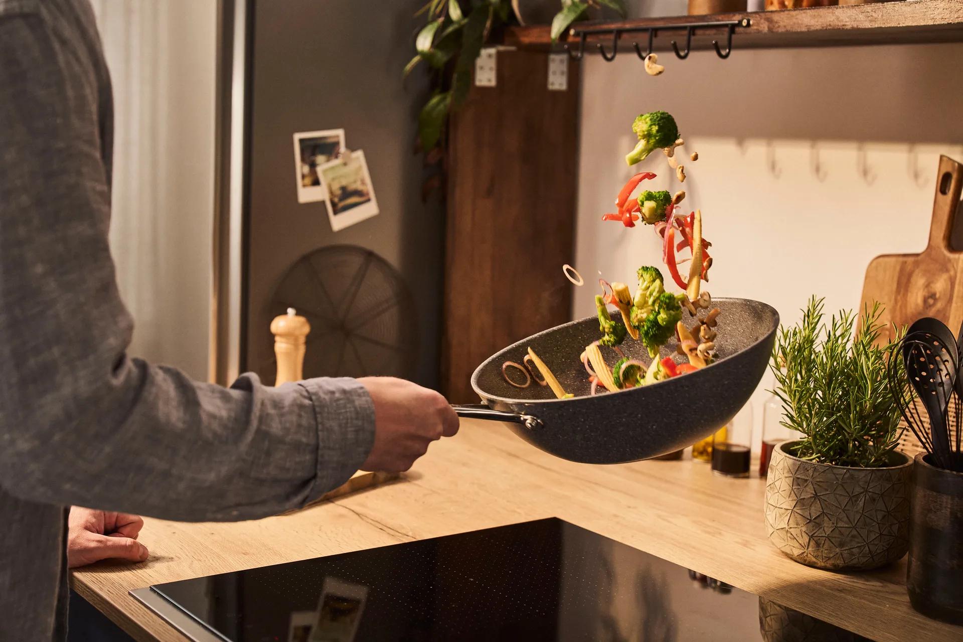 Ballarini Salina Ceramic Granit keramisk wok, 30 cm Ballarini