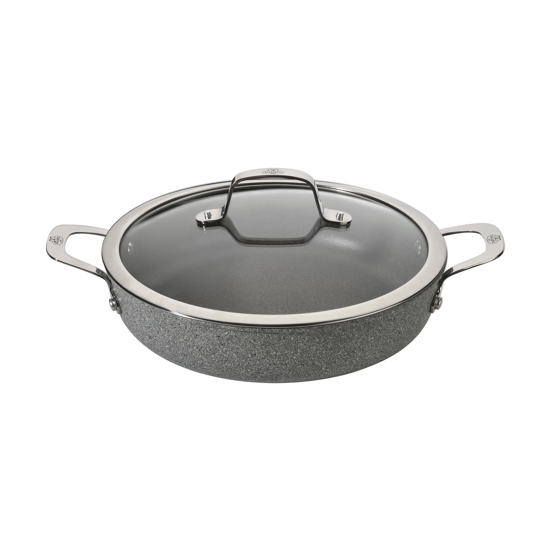 Ballarini Salina Ti-X serveringspanna med glaslock, 28 cm Ballarini