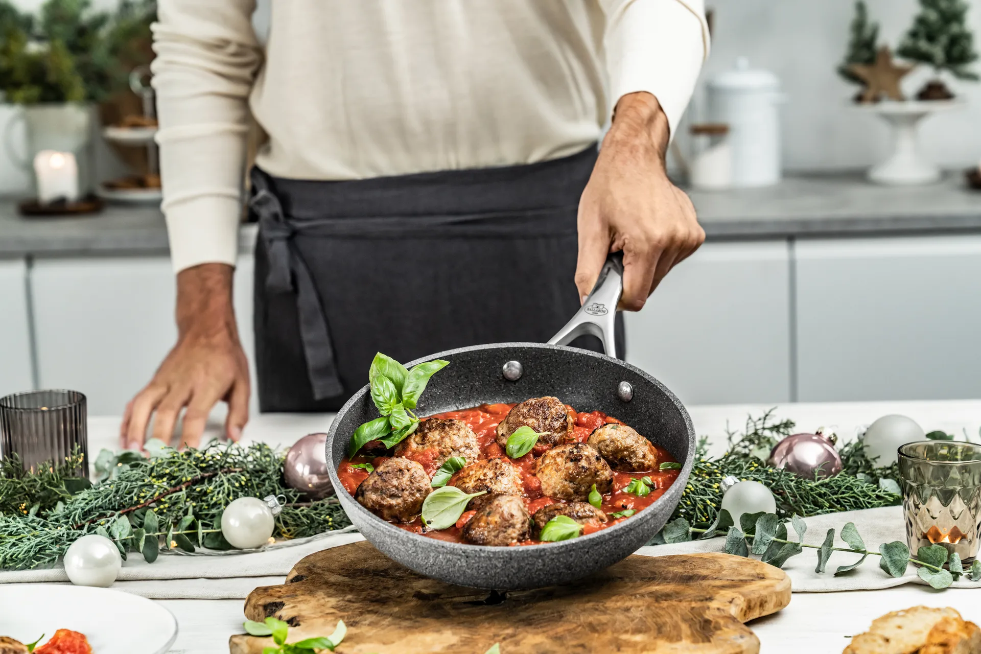 Ballarini Ti-X stekpanna aluminium, 24 cm Ballarini