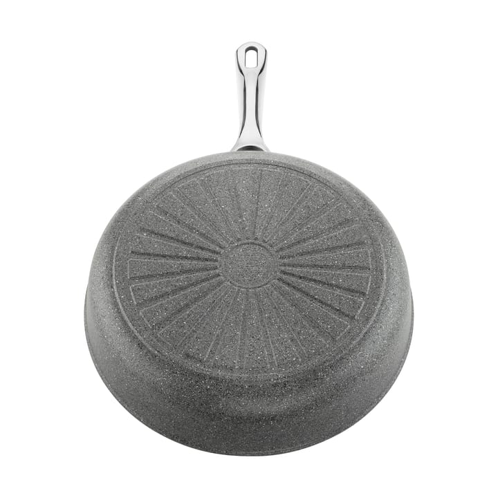 Salina Ceramic Granit traktörpanna med glaslock, 28 cm Ballarini
