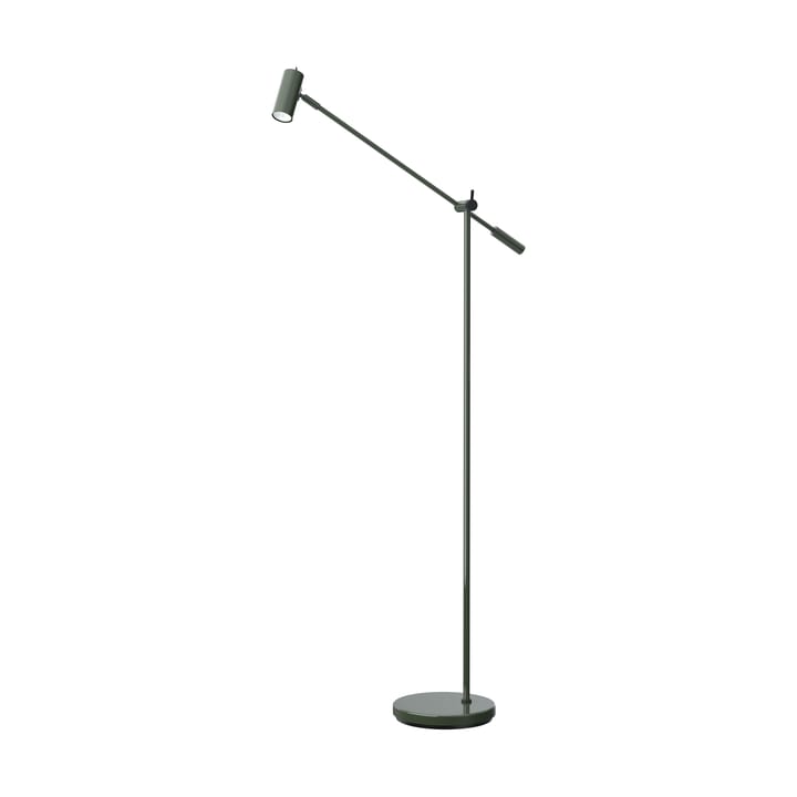 Cato golvlampa 134 cm - Blank skogsgrön-mattsvart - Belid