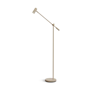 Cato golvlampa 134 cm - Nougat-mässing - Belid