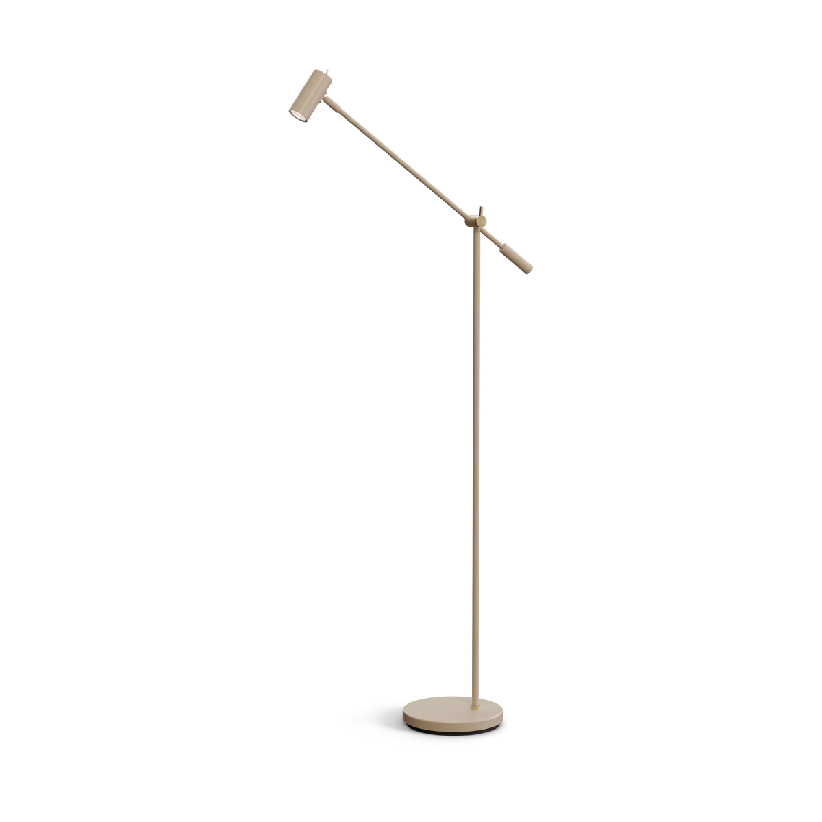 Belid Cato golvlampa 134 cm Nougat-mässing | Skandinavisk Design | Golvlampor | Brun