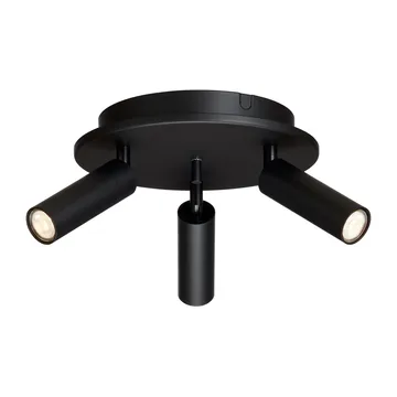 Cato Slim rund takspotlight 3:a - Mattsvart-LED - Belid