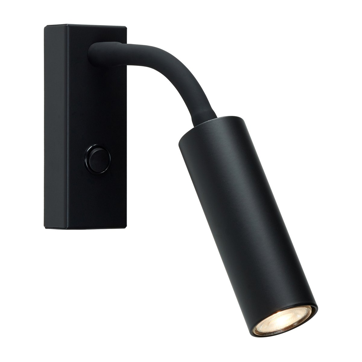 Belid Cato Slim vägglampa flexarm Mattsvart | Skandinavisk Design | Vägglampor | Svart