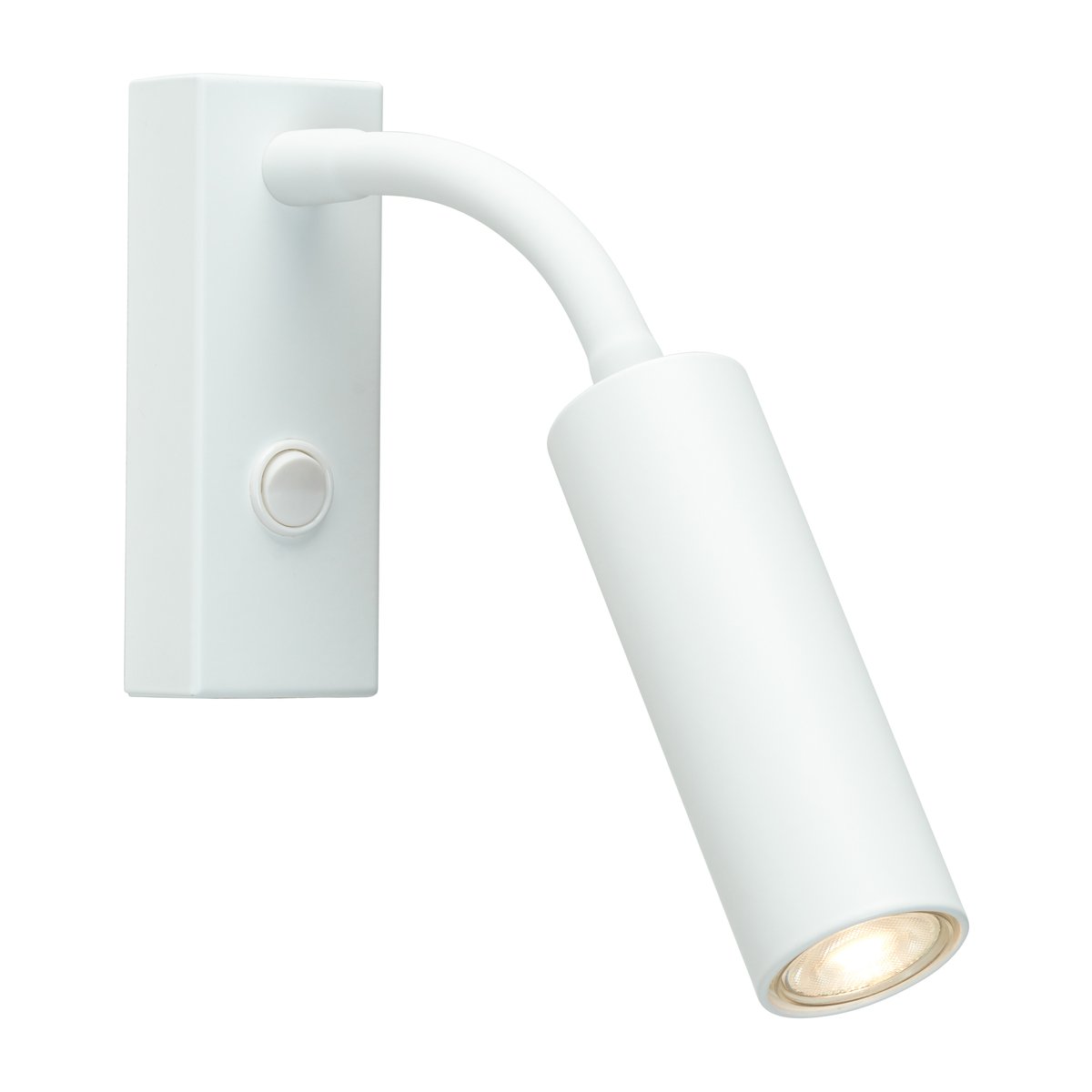 Belid Cato Slim vägglampa flexarm Mattvit | Skandinavisk Design | Vägglampor | Vit