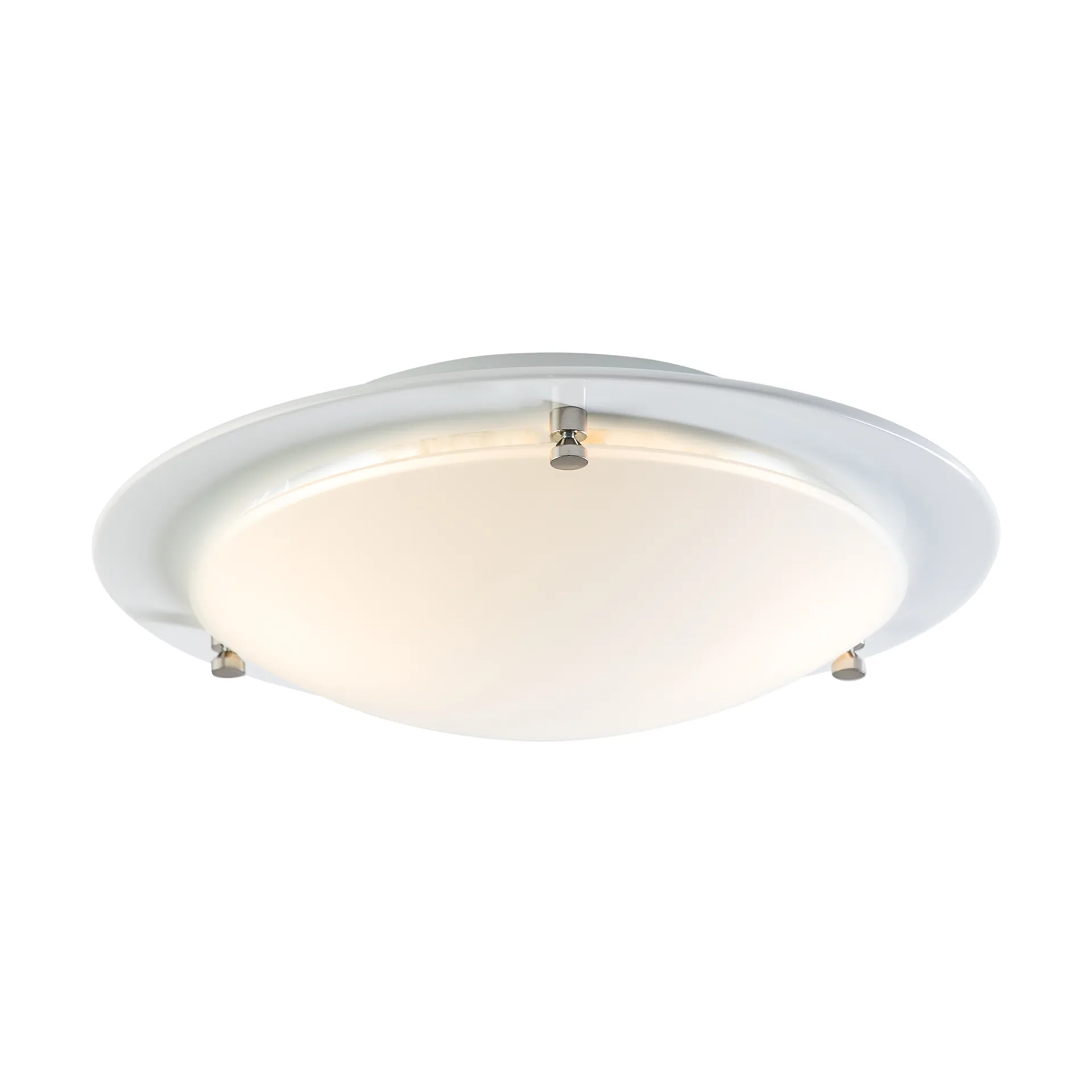 Cirklo plafond Ø30 cm, Vit Belid