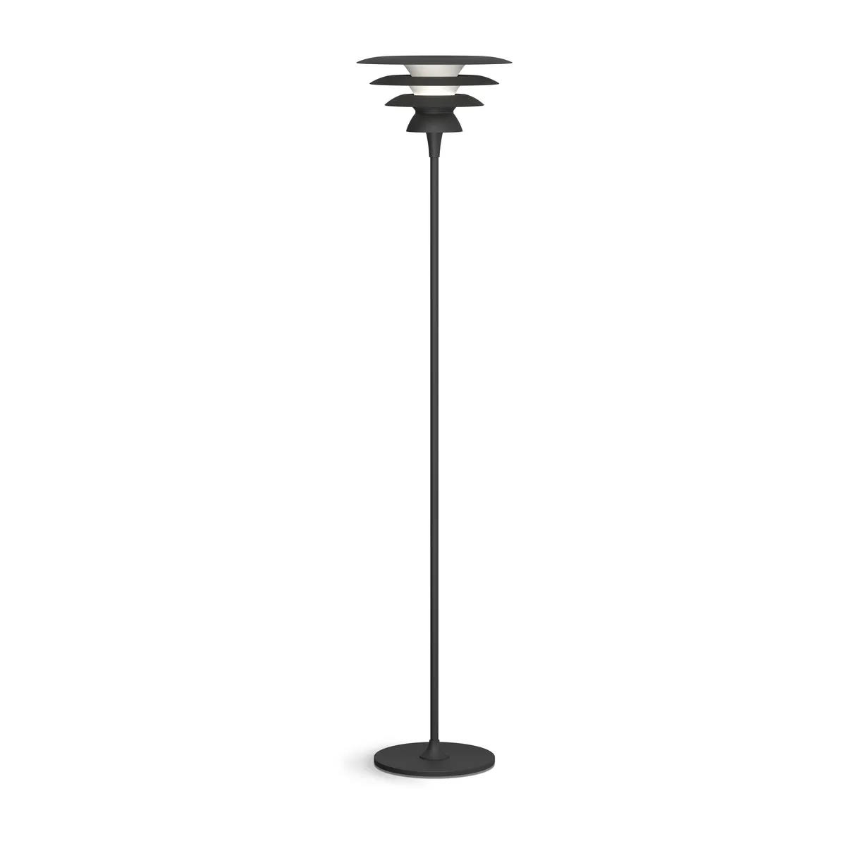 Belid DaVinci golvlampa Ø30 cm Mattsvart