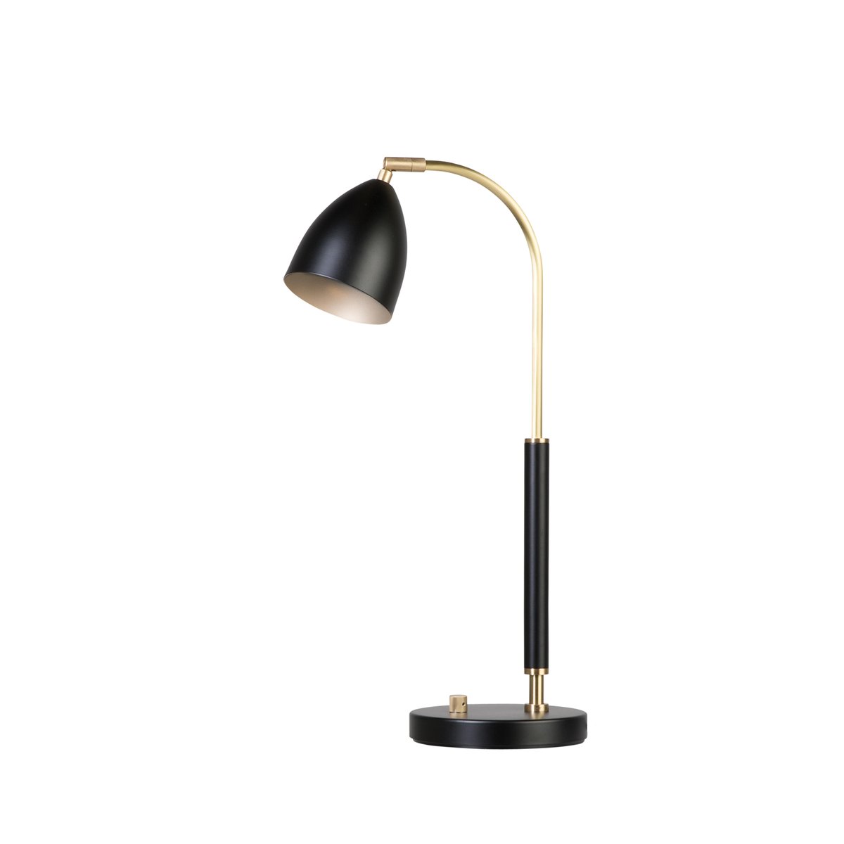 Belid Deluxe bordslampa svart, mässing | Skandinavisk Design | Bordslampor | Svart