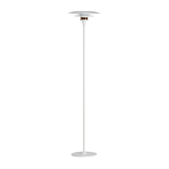 Diablo golvlampa Ø30 cm, Vit-mässing Belid