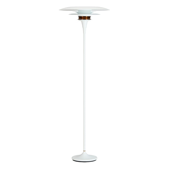 Diablo golvlampa Ø50 cm, Vit-mässing Belid