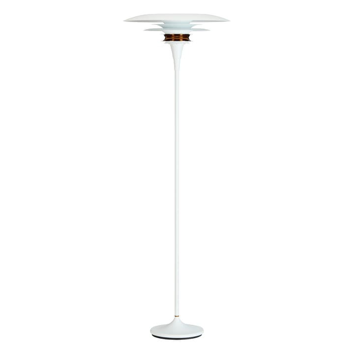 Diablo golvlampa Ø50 cm - Vit-mässing - Belid