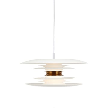 Diablo taklampa Ø40 cm - Vit-mässing - Belid