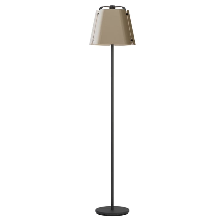 Fold golvlampa Ø34 cm - Antracit-Sandstruktur - Belid