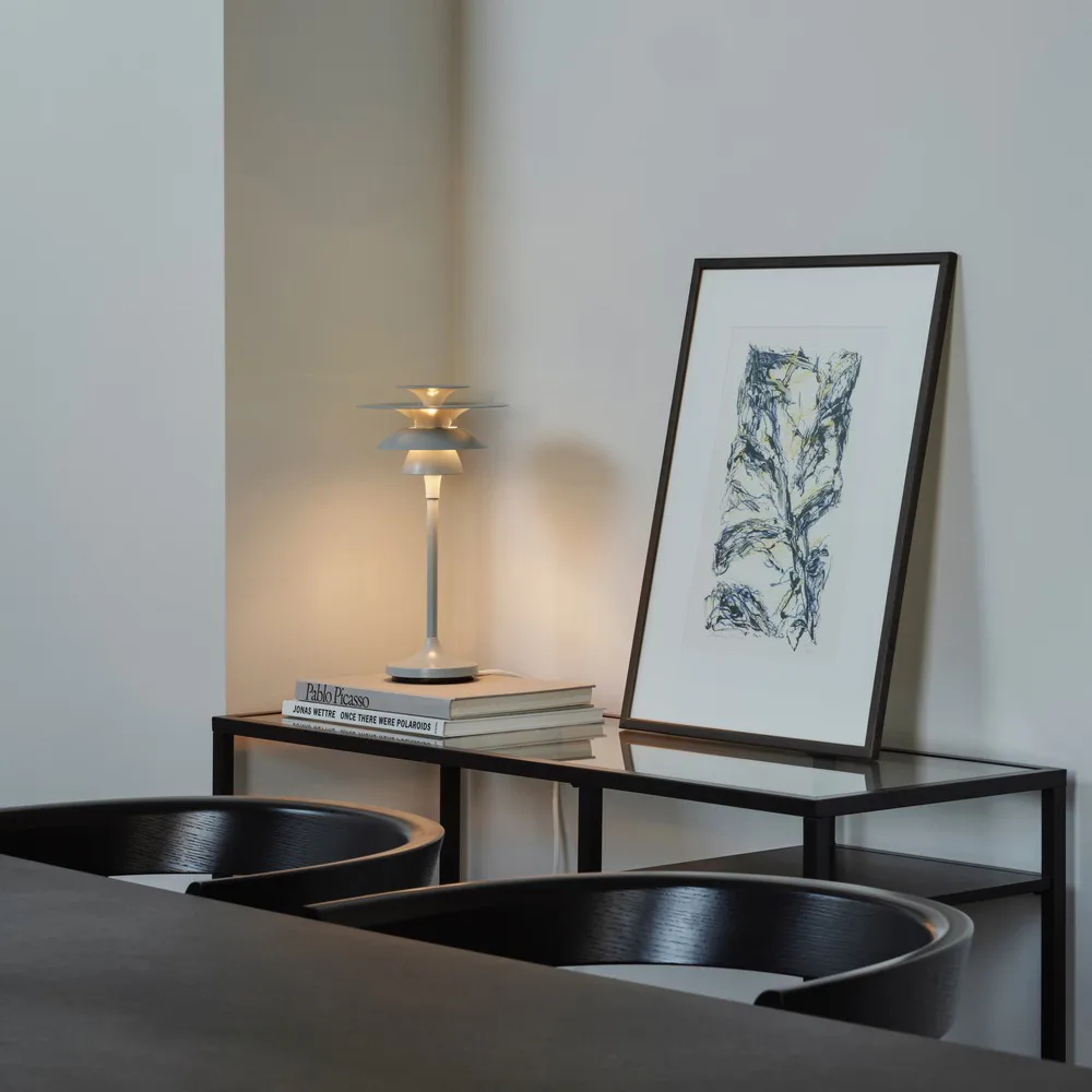 Picasso bordslampa 34,8 cm, Isblå Belid