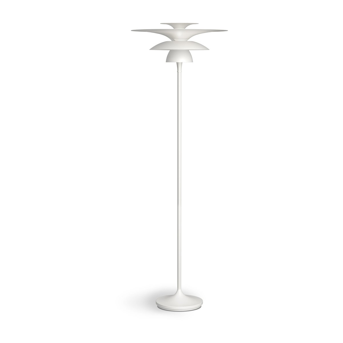 Belid Picasso golvlampa 50 cm Mattvit | Skandinavisk Design | Golvlampor | Vit