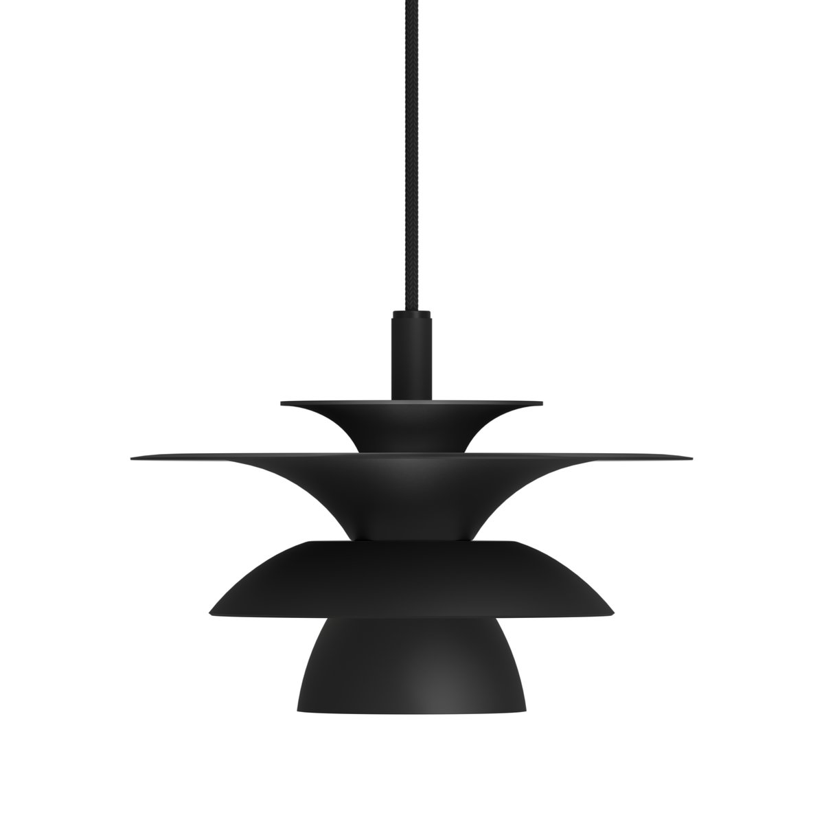 Belid Picasso pendel 18 cm Mattsvart | Skandinavisk Design | Taklampor & Pendlar | Svart