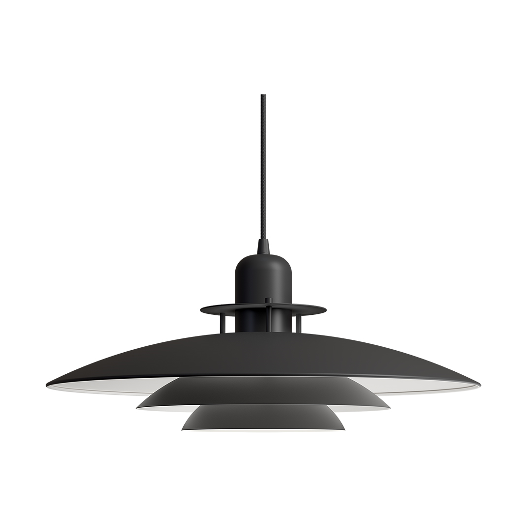 Belid Primus V pendel 47,5 cm Mattsvart | Skandinavisk Design | Taklampor & Pendlar | Svart