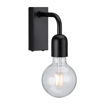 Regal 1 vägglampa 12,9 cm - Mattsvart - Belid