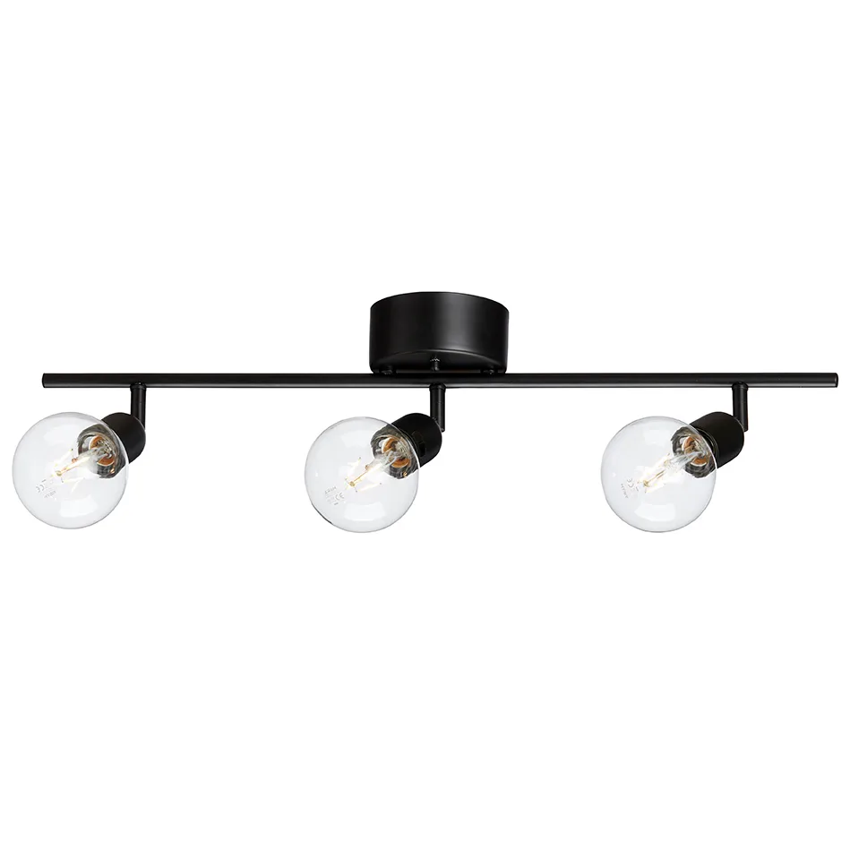 Regal 3 spotlightskena, Mattsvart Belid
