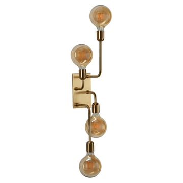 Regal XL vägglampa fast installation - Mässing - Belid
