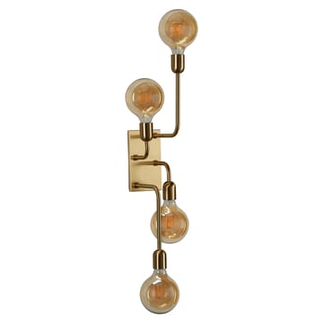 Regal XL vägglampa stickkontakt - Mässing - Belid