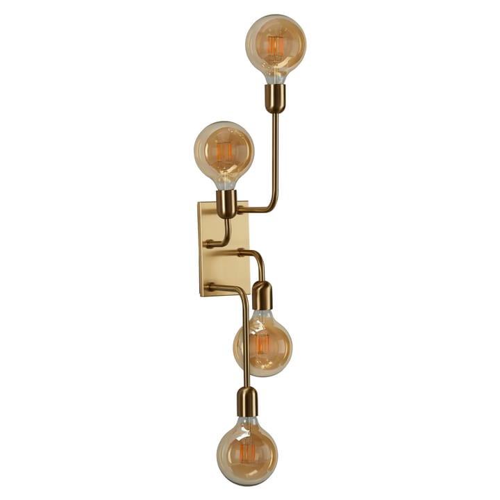 Regal XL vägglampa stickkontakt, Mässing Belid