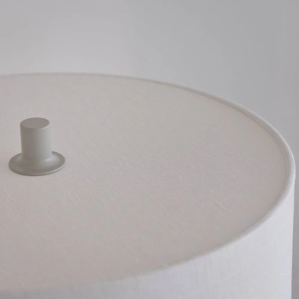 Soft bordslampa, Linne vit-sand, Ø34x64 cm Belid