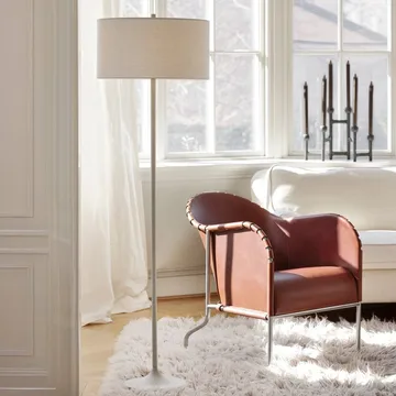 Soft golvlampa - Linne vit-sand, Ø44x149,5 cm - Belid