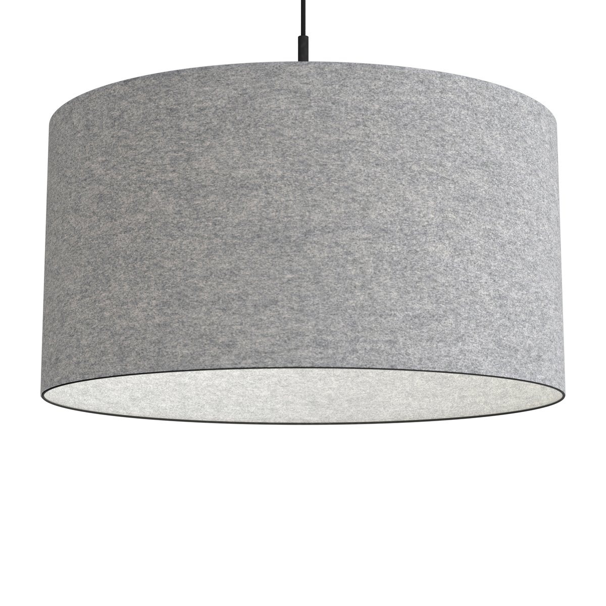 Belid Soft pendel 57 cm Grå ull | Skandinavisk Design | Taklampor & Pendlar | Grå