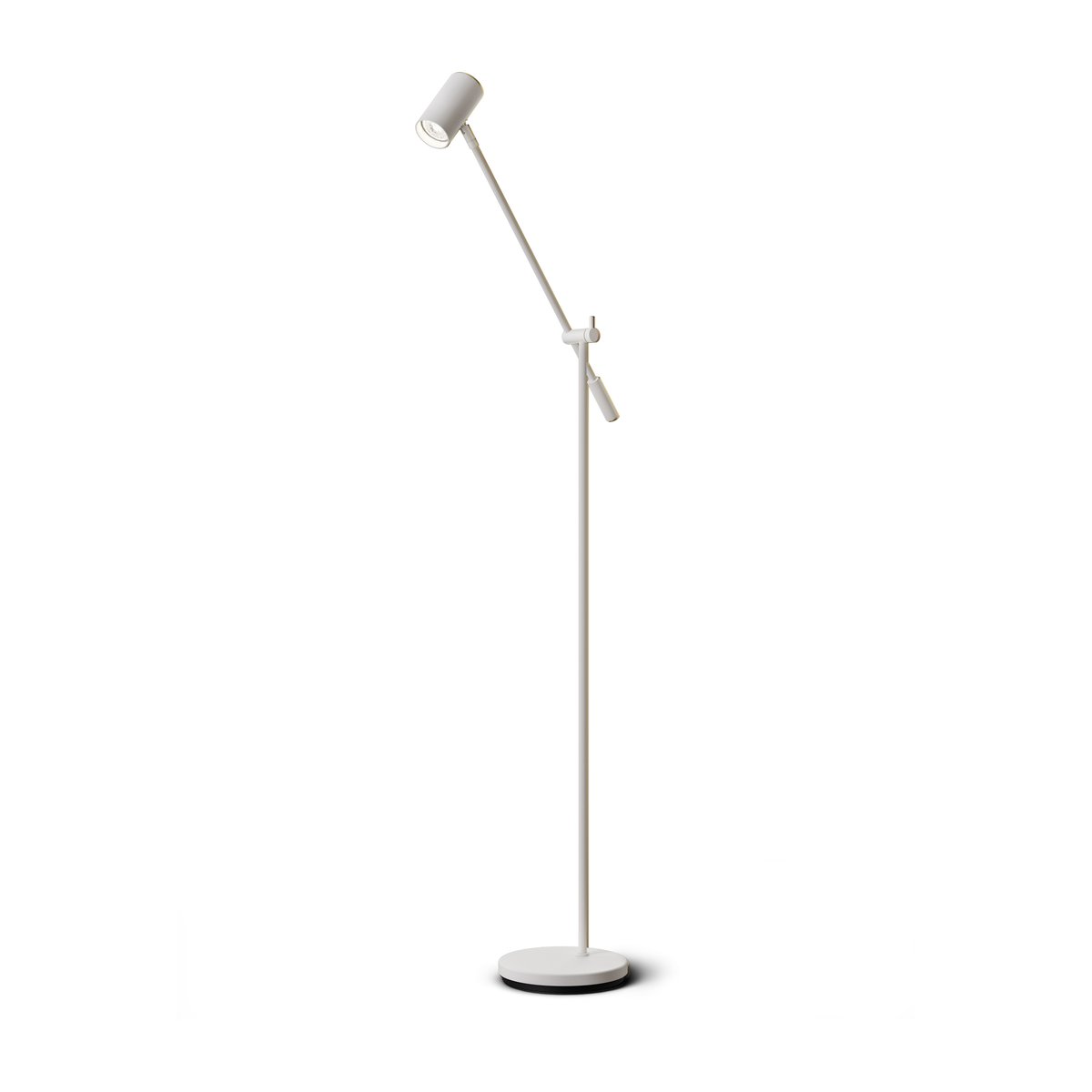 Belid Tyson golvlampa vipparm 19,8 cm Vitstruktur | Skandinavisk Design | Golvlampor | Vit