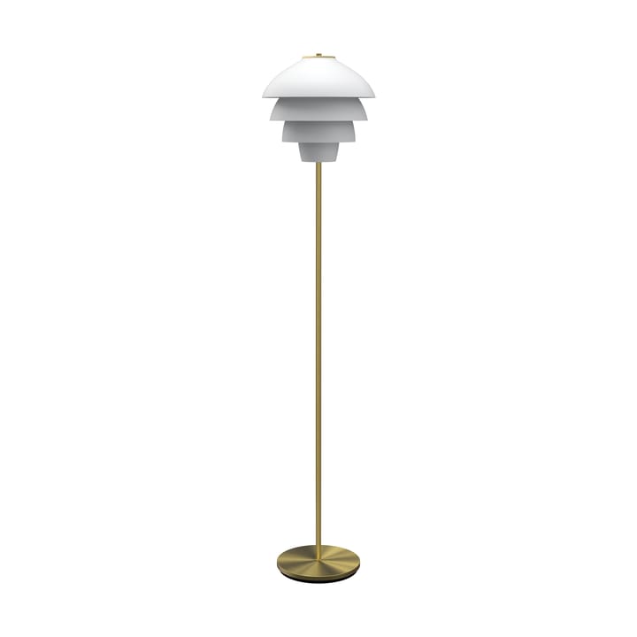 Valencia golvlampa 150 cm - Mattvit-mässing - Belid