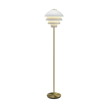 Valencia golvlampa 150 cm - Mattvit-mässing - Belid