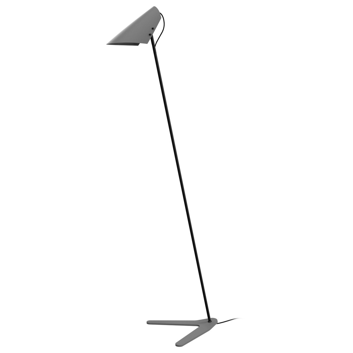 Belid Vincent golvlampa Betong-svart | Skandinavisk Design | Golvlampor | Svart