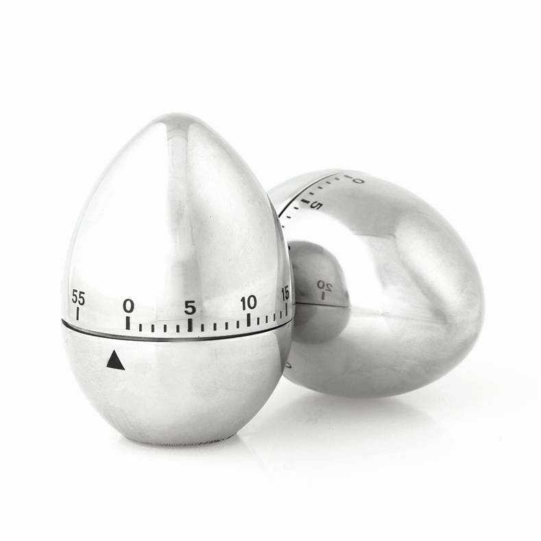 Bengt Ek Design Bengt Ek äggklocka aluminium | Skandinavisk Design | Termometrar & Timers | Brun