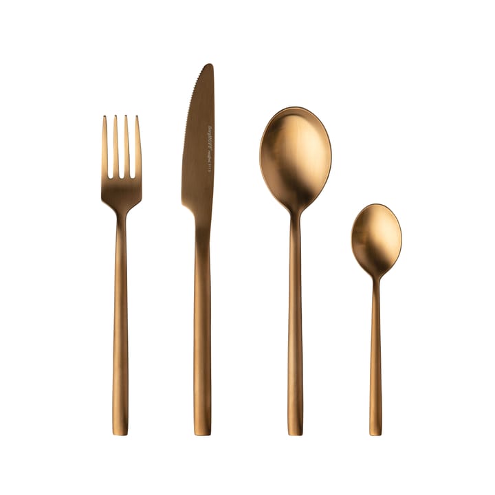 BergHoff Gem bestickset 4 delar - Guldpläterat - BergHoff