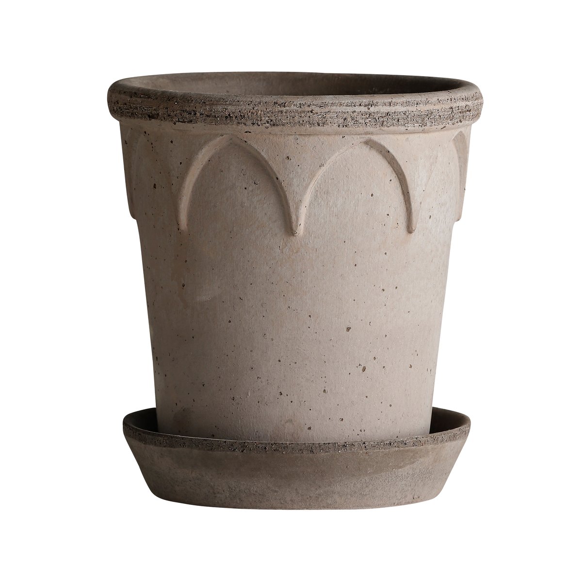 Bergs Potter Elizabeth kruka 16 cm Grey | Skandinavisk Design | Krukor | Grå