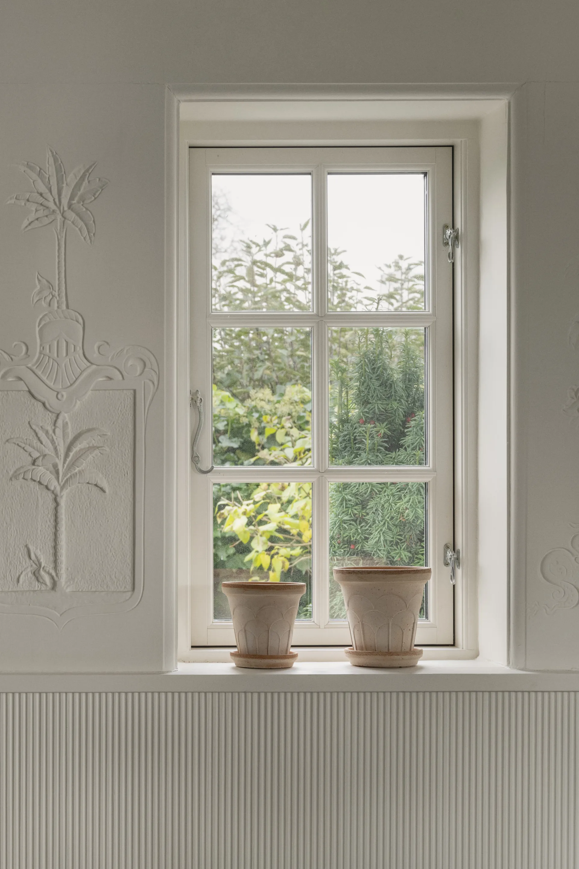 Fleur kruka med fat 2 delar, Rosa, Ø14 m Bergs Potter