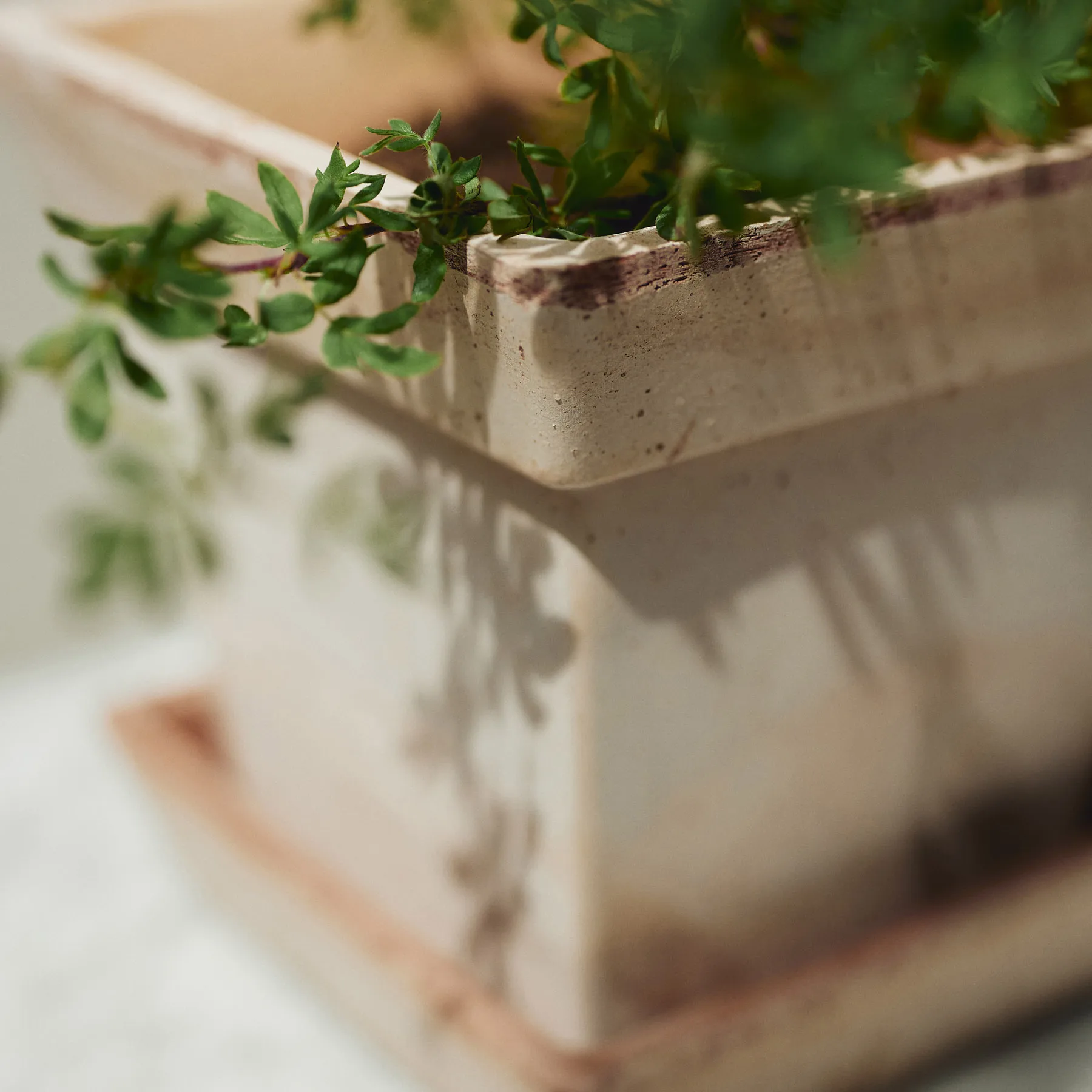 Gaia raw kruka, Rosa, 21x21 cm Bergs Potter