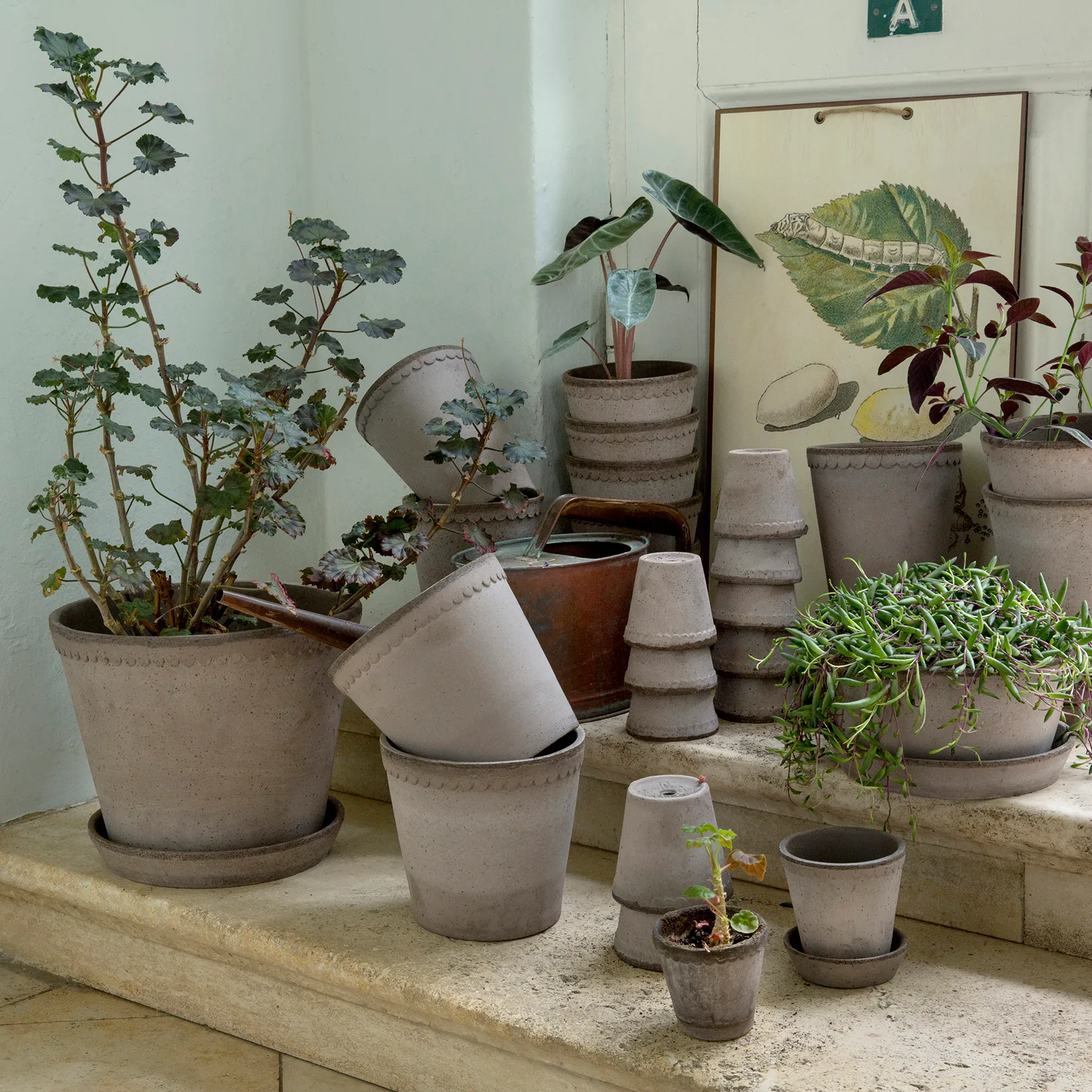 Helena kruka Ø21 cm, Grå Bergs Potter