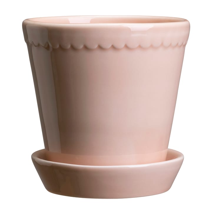 Helena kruka glaserad Ø12 cm - Quartz rose - Bergs Potter