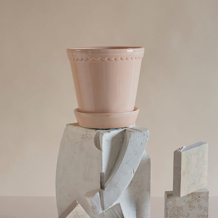 Helena kruka glaserad Ø16 cm - Quartz rose - Bergs Potter